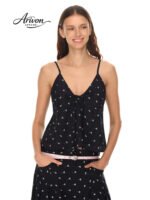 Floral Breeze Camisole & Flowing Wide-Leg Set1