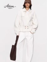 Luxe Utility Lyocell Linen Jacket