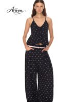 Floral Breeze Camisole & Flowing Wide-Leg Set