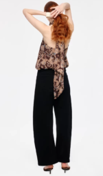 Golden Paisley Halter Camisole - Image 2