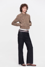 Wild Texture Leopard Crop Jacket - Image 2