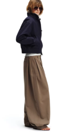 Drape Flow Pleated Balloon Pants - Image 3