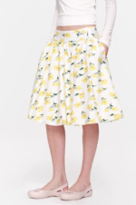Spring Muse A-Line Midi Skirt - Image 2