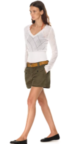 Soft Luxe Diamond Knit V-Neck Sweater - Image 2